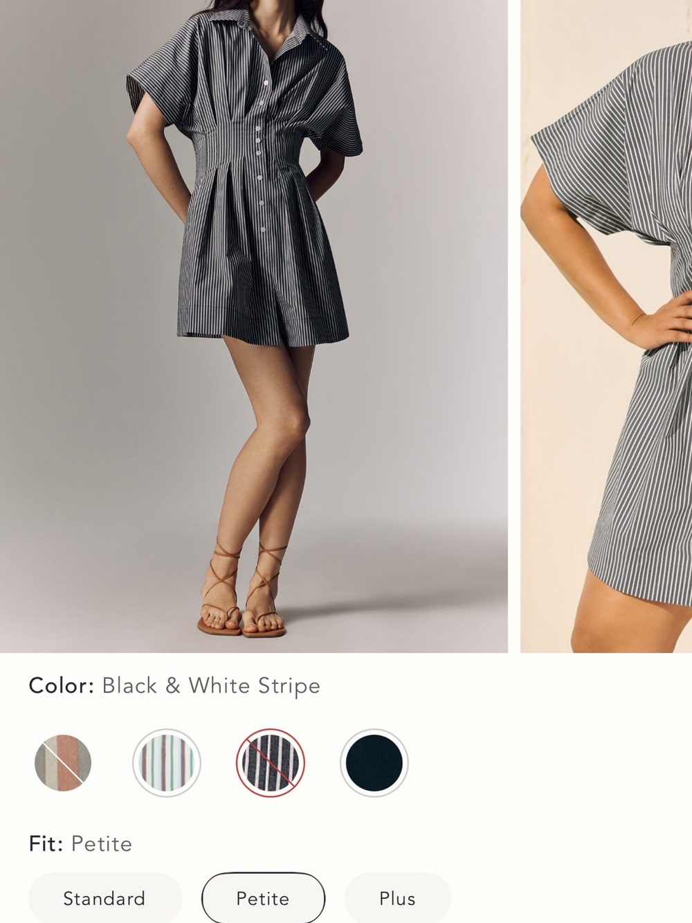 Anthropologie Exquise Tobi Shirt Mini Dress